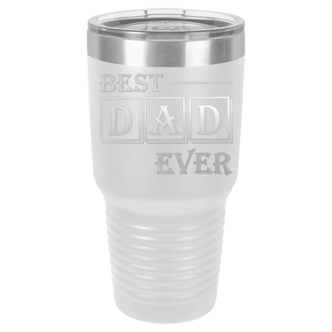Best Dad Ever 30oz Ringneck Tumbler